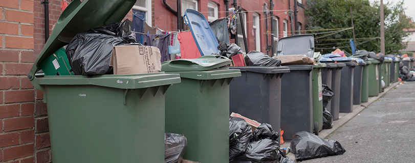 Bin charges large