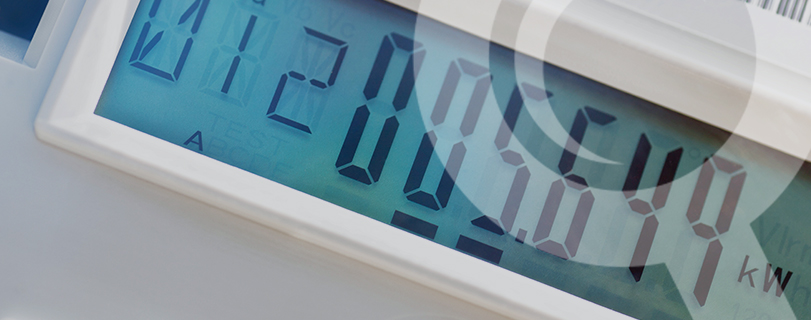 Meter reading large